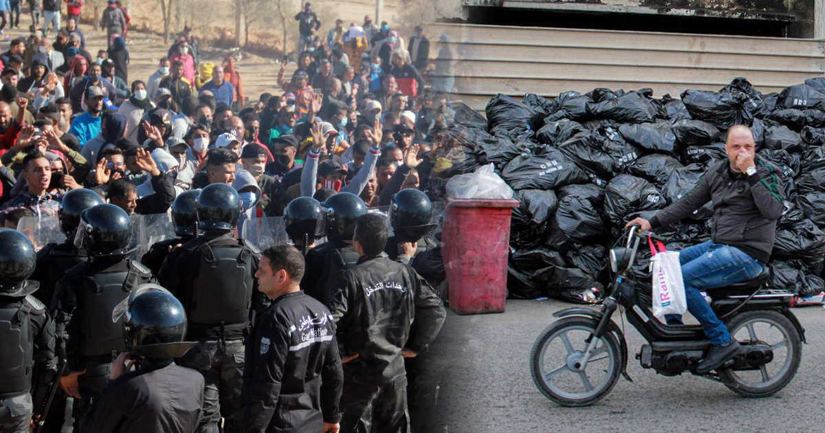 “Garbage” Protests Symbolize Tunisia’s Instability