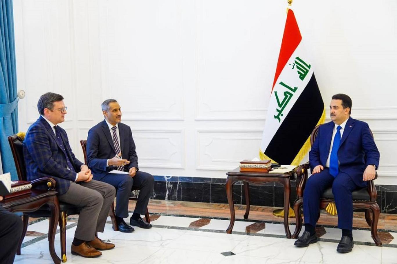 دوافع زيارة وزير الخارجية الأوكراني إلى العراق