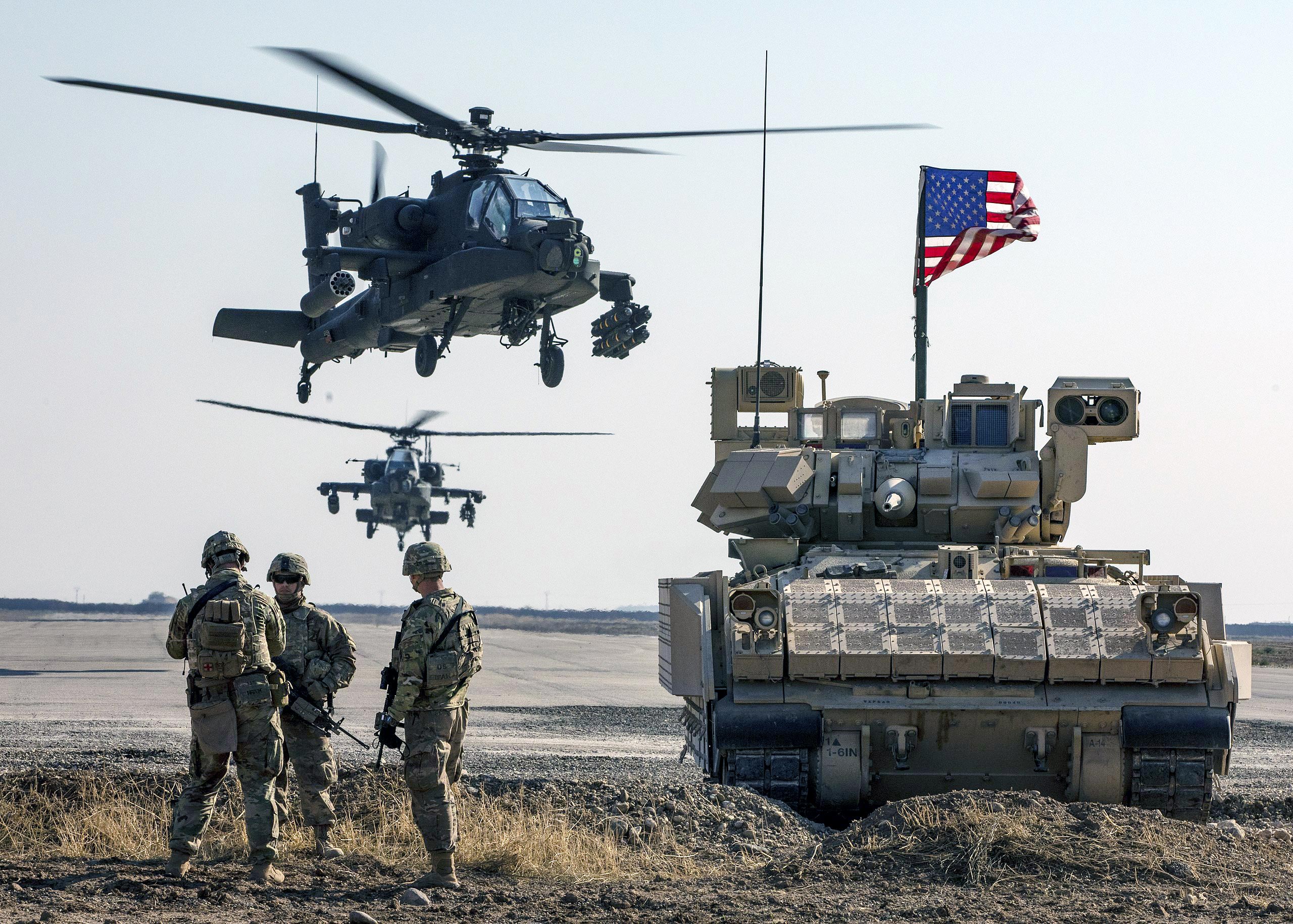 US military movements on the Syria-Iraq border